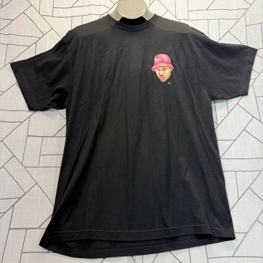 Rock The Bells LL Cool J T-Shirt XL Black Rock & Roll Hall of Fame Graphic Tee